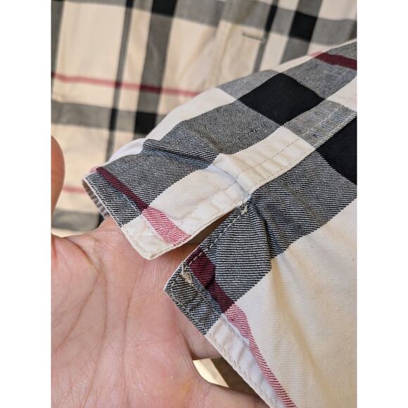 Pendleton Women's Reversible Rain Coat Plaid And Solid Rare Beige/Black Sz L - Picture 13 of 16